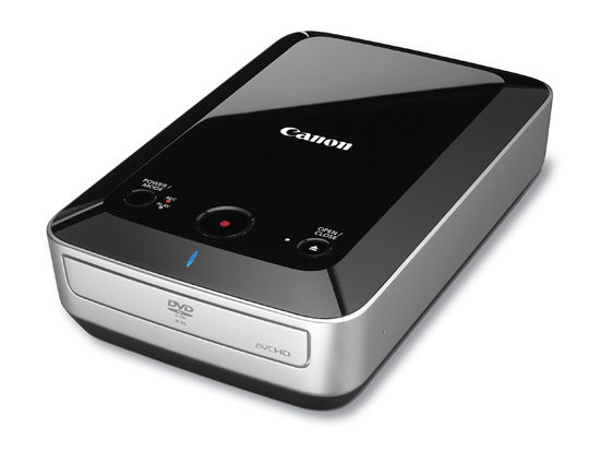Canon's new DW-100 DVD burner