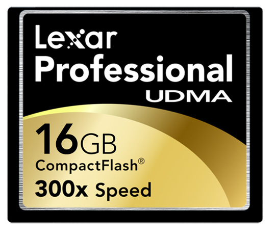 Lexar's top-end 300X cards will be outpaced by new models shipping later this year.