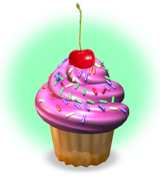 Virtual cupcake