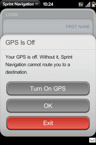 Enable GPS