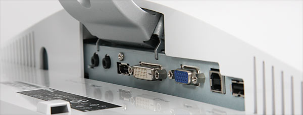 Dell SX2210t inputs