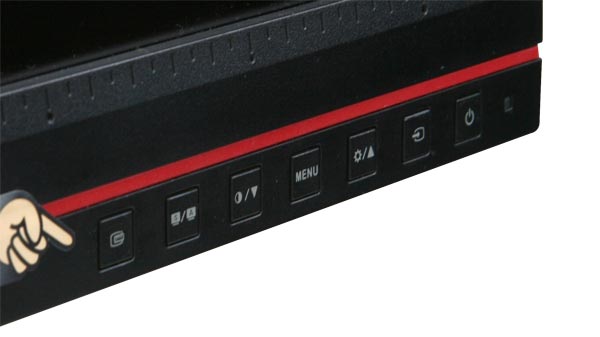 Asus PA246 buttons
