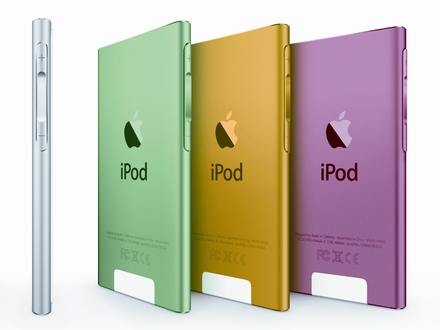iPod nano 7th gen colours