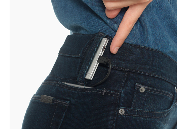 Smartphone-charging jeans put a battery over your butt - CNET