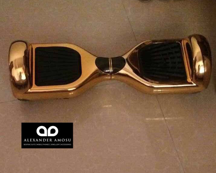 Gold scooter