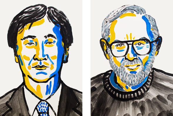 Takaaki Kajita of Japan and Arthur B. McDonald of Canada won the 2015 Nobel Prize for Physics.