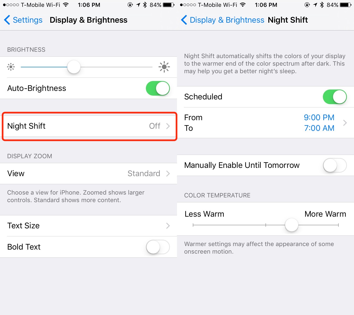 Technical Analysis: Exploring iPhone's Night Shift Mode — Steemit