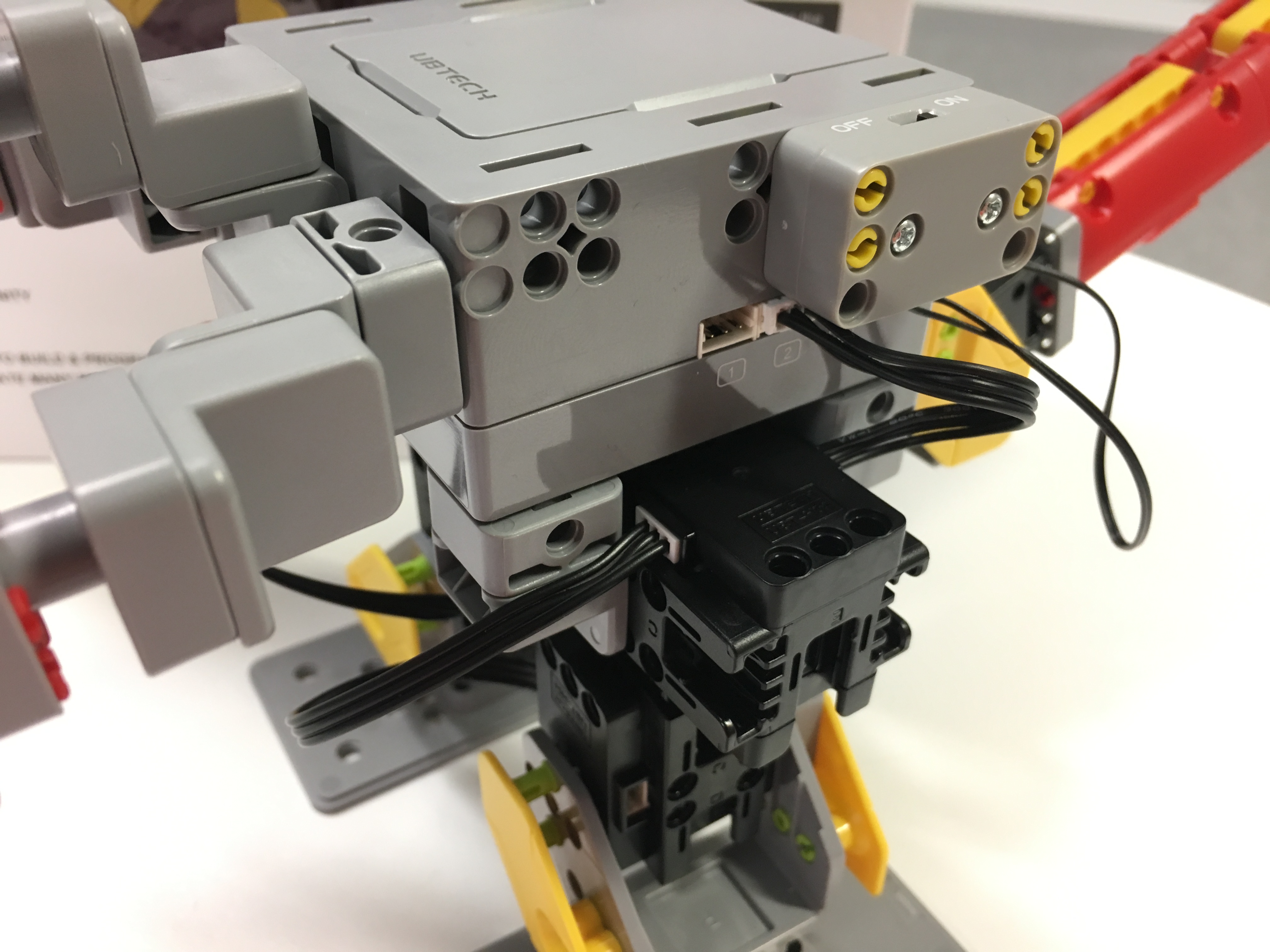 UBTech Jimu robot kit close up