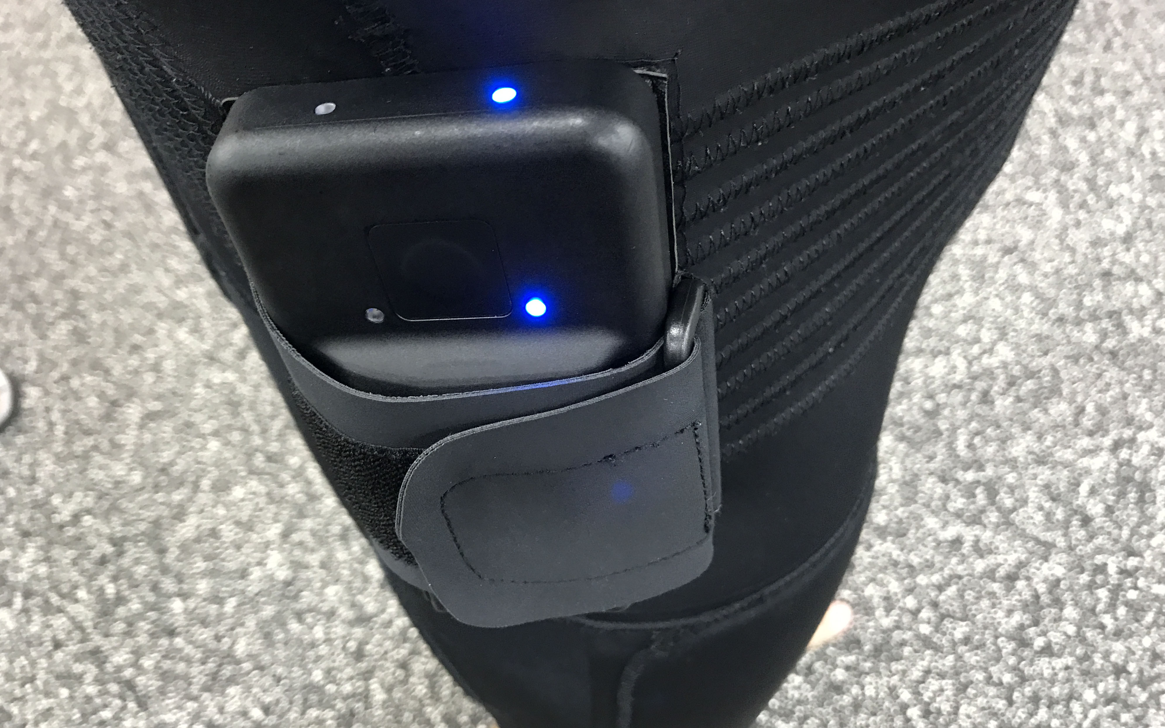 The VisionBody Powersuit battery pack.