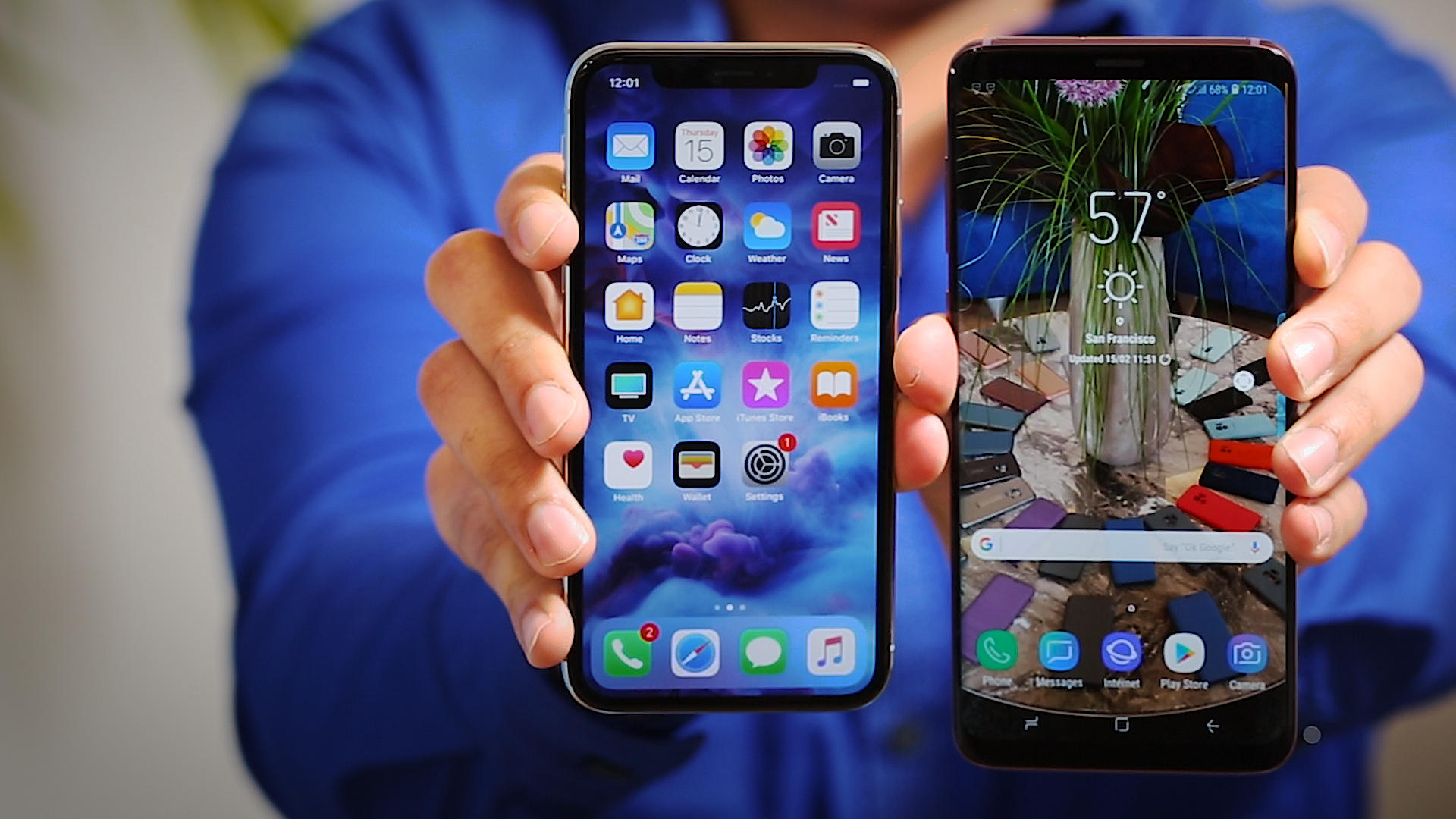 Samsung Galaxy s10 vs iphone