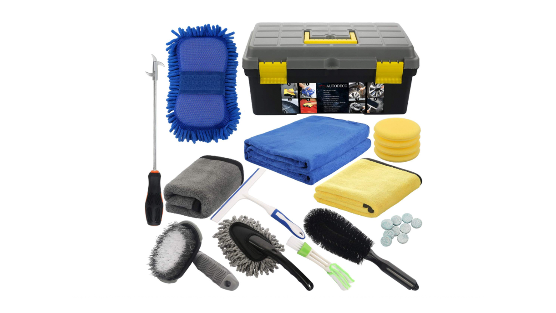  Adam's Arsenal Builder Car Cleaning Kit (16 Item) - Our Best  Value Car Detailing Kit