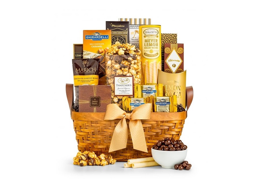 Holiday gift basket for less than $25 dollars. Perfect for
