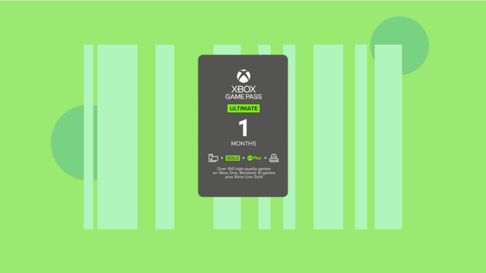 Xbox Game Pass Ultimate – 1 Month Membership – Xbox Series X|S, Xbox One,  Windows [Digital Code]