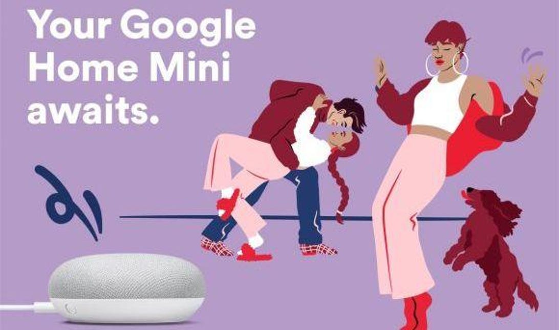 Spotify: You get a free Google Home Mini! And you get a free Google Home Mini!