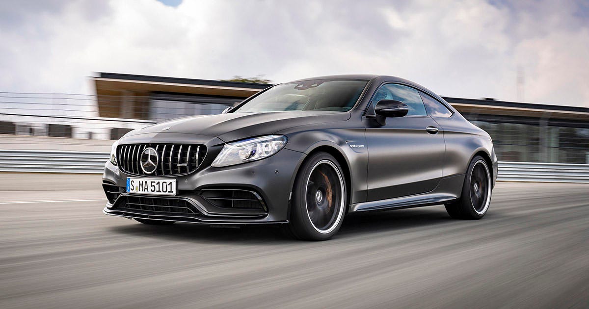 19 Mercedes Amg C63 S Coupe Germany S Two Door Muscle Car Roadshow