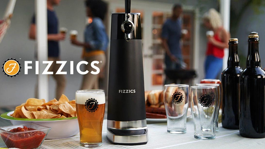 Upgrade Dad’s beer game with the Fizzics DraftPour and save 