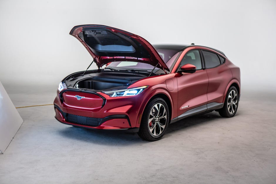 21 Ford Mustang Mach E Electric Suv Revealed With Serious Performance Roadshow