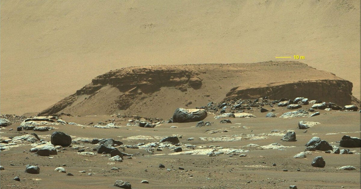 NASA Mars rover reveals landing site was a huge lake, could hold signs of alien life     – CNET