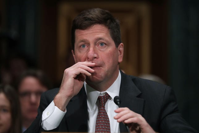 Senate Holds Confirmation Hearing For Jay Clayton To Head SEC