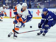 <p>The semifinals of the Stanley Cup Playoffs are set: New York Islanders vs. Tampa Bay Lightning and the Montreal Canadiens vs. Vegas Golden Knights.</p>