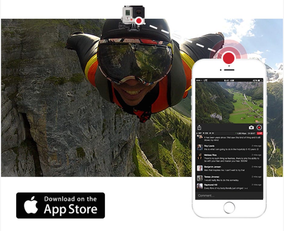 Livestream Livens Up Gopro With Broadcasting In Real Time Cnet
