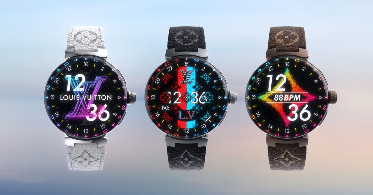 Louis Vuitton’s new smartwatch is extra stylish than geek