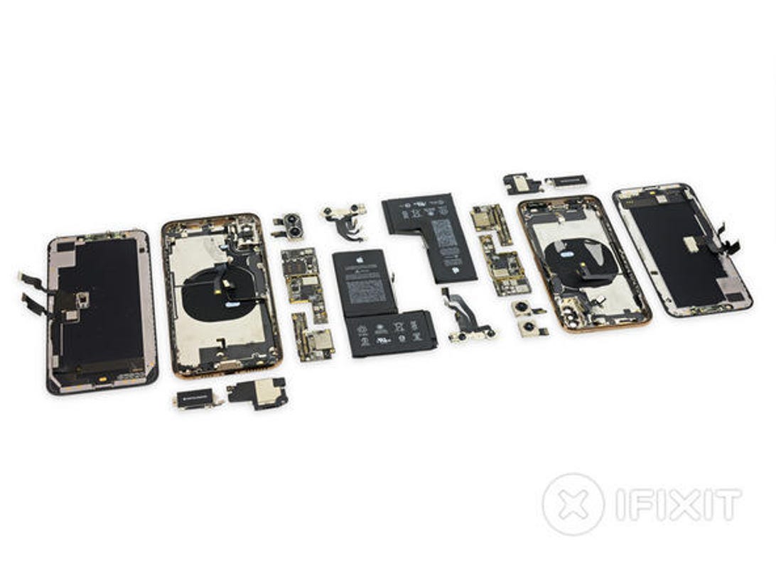 iPhone XS, XS Max show off ‘battery origami’ in iFixit teardown