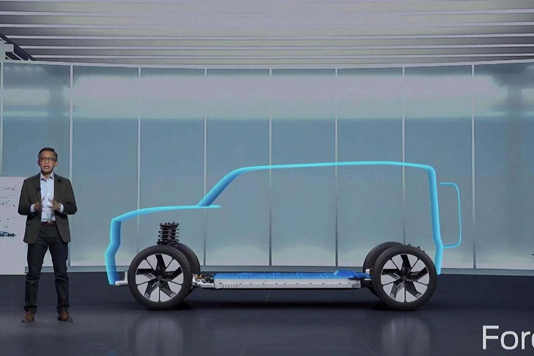 Electric Ford Bronco teaser