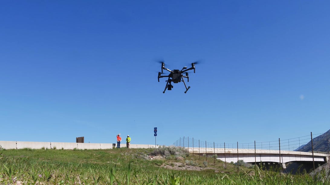 Drones and digital models make infrastructure inspections safer and more accurate