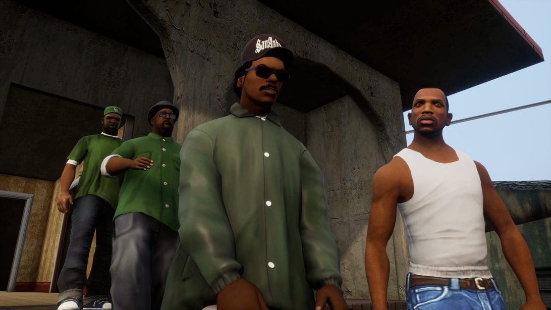 The crew isn't having much fun in the new San Andreas