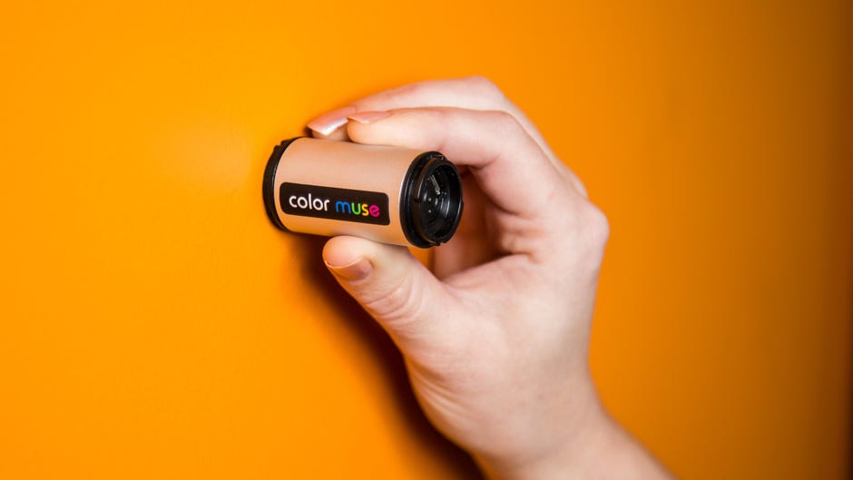 Three Color Sensors Take The Pain Out Of Paint Matching Cnet - Wall Paint Color Selector