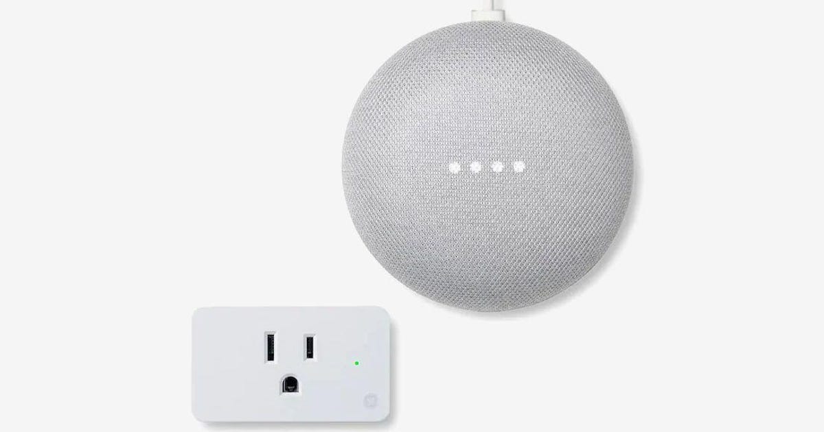 google nest mini and smart plug