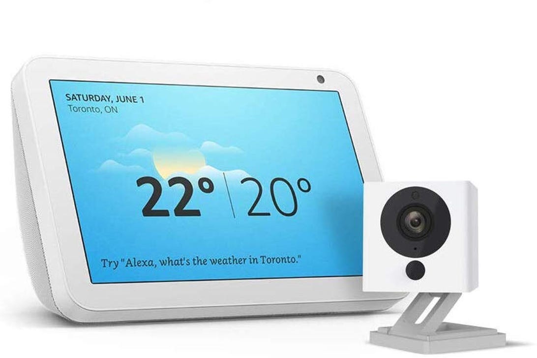 Get an Echo Show 5 and Wyze indoor smart camera for 