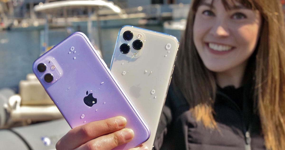Iphone 11 And 11 Pro Might Secretly Be Waterproof Results Of Our Water Test Cnet