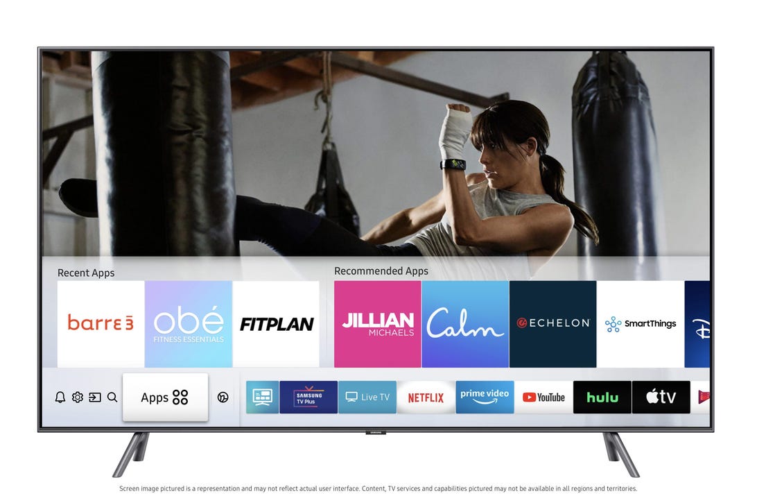 Samsung smart TVs get 6 new fitness apps