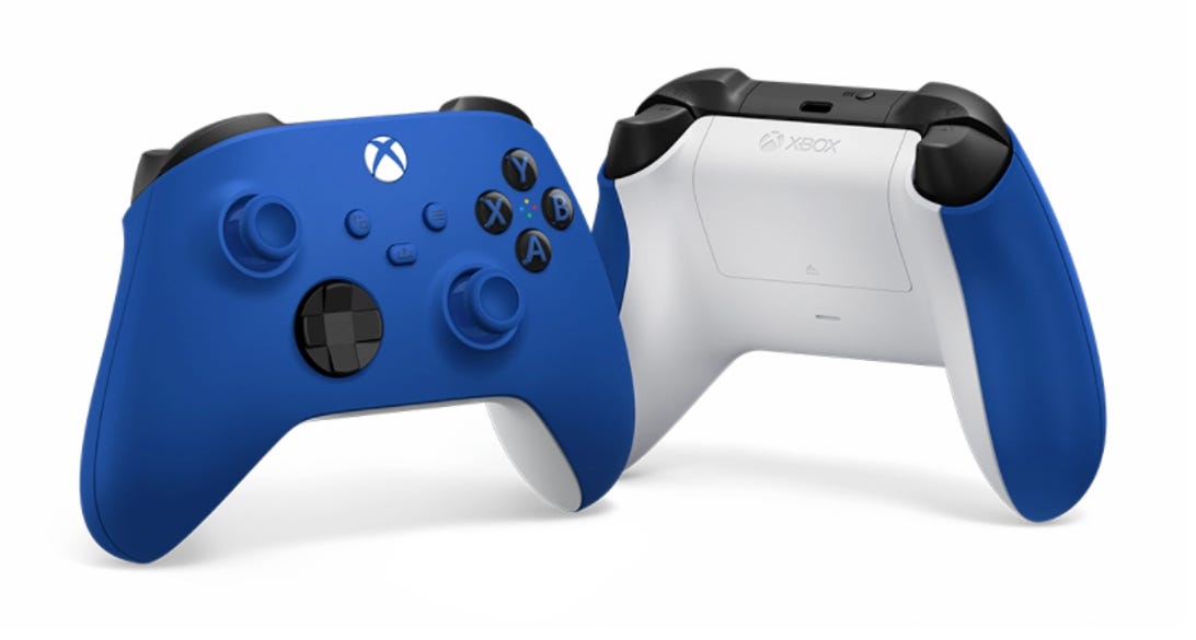 Xbox unveils new accessories. Behold the wireless controller in shock blue