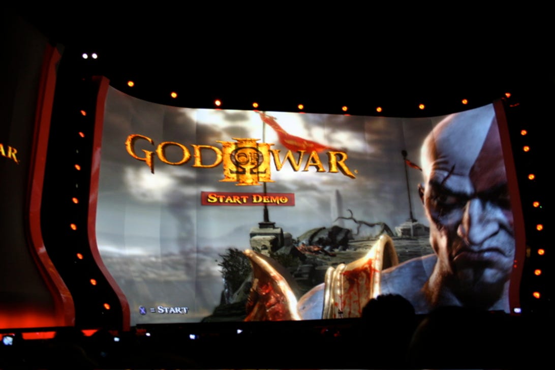 God of War III gets introduced at E3