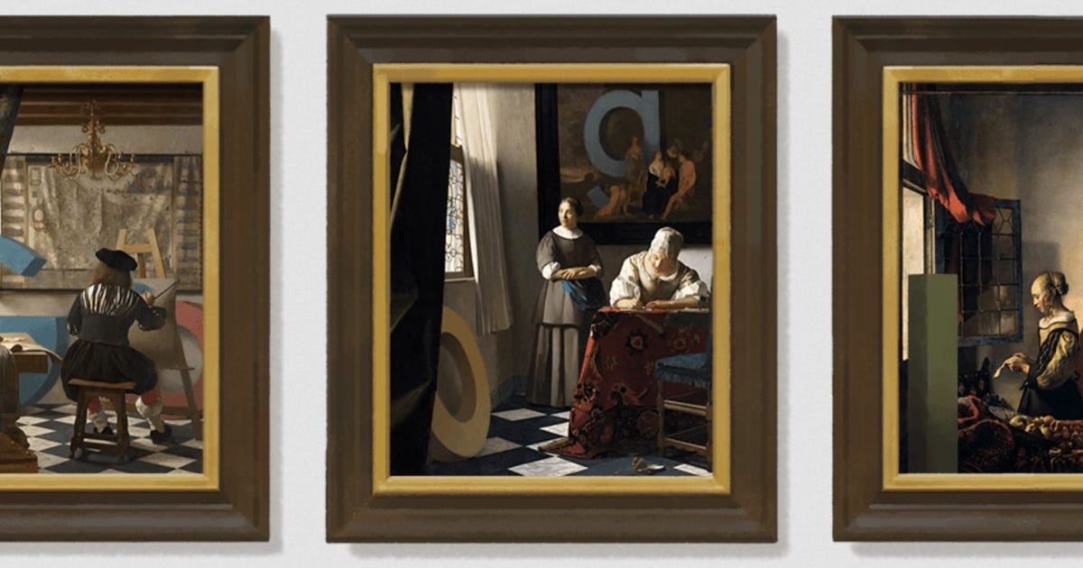 Google Doodle celebrates once-forgotten Dutch artist Johannes Vermeer