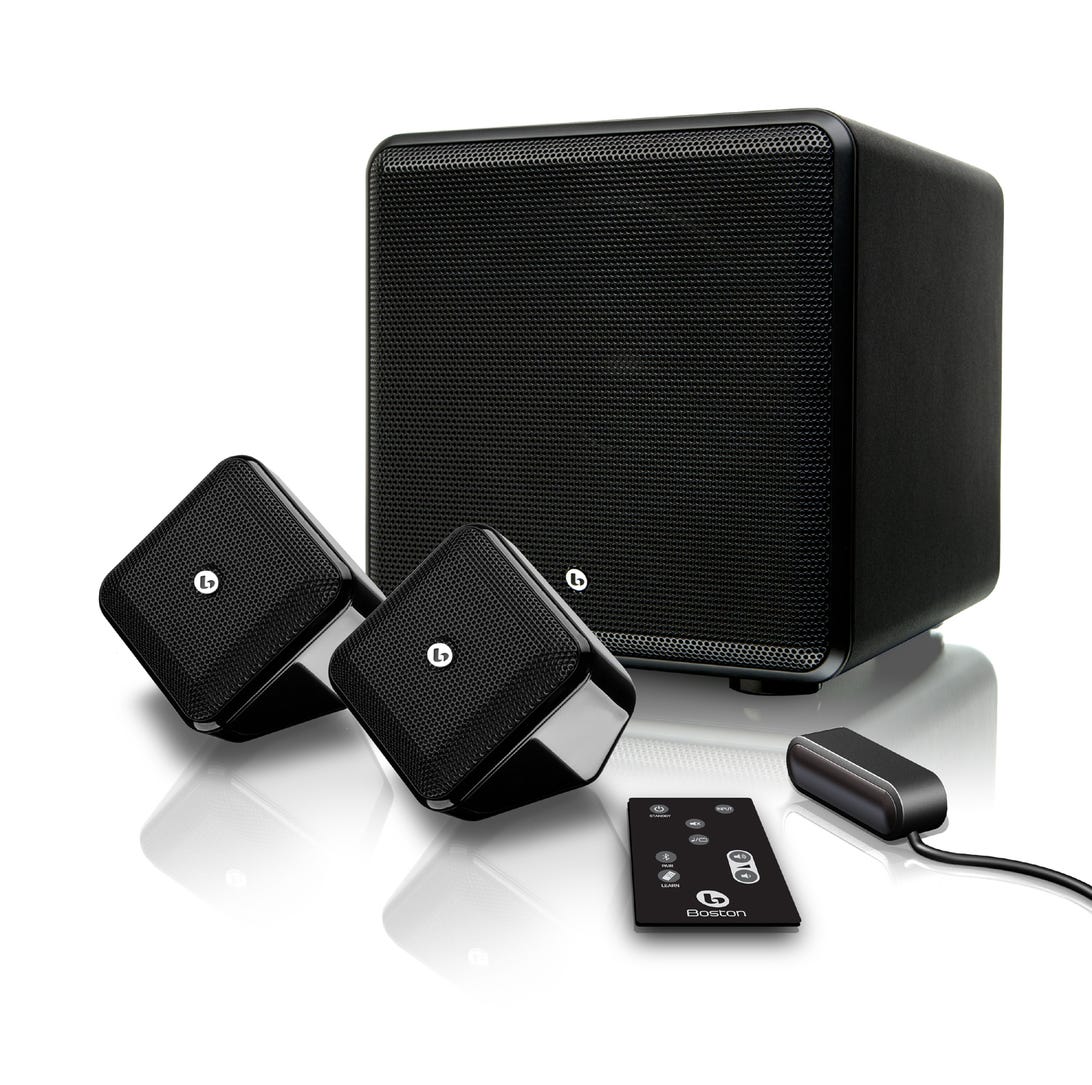 Boston Acoustics' SoundWare XS Digital Cinema Surround Sound Speaker system
