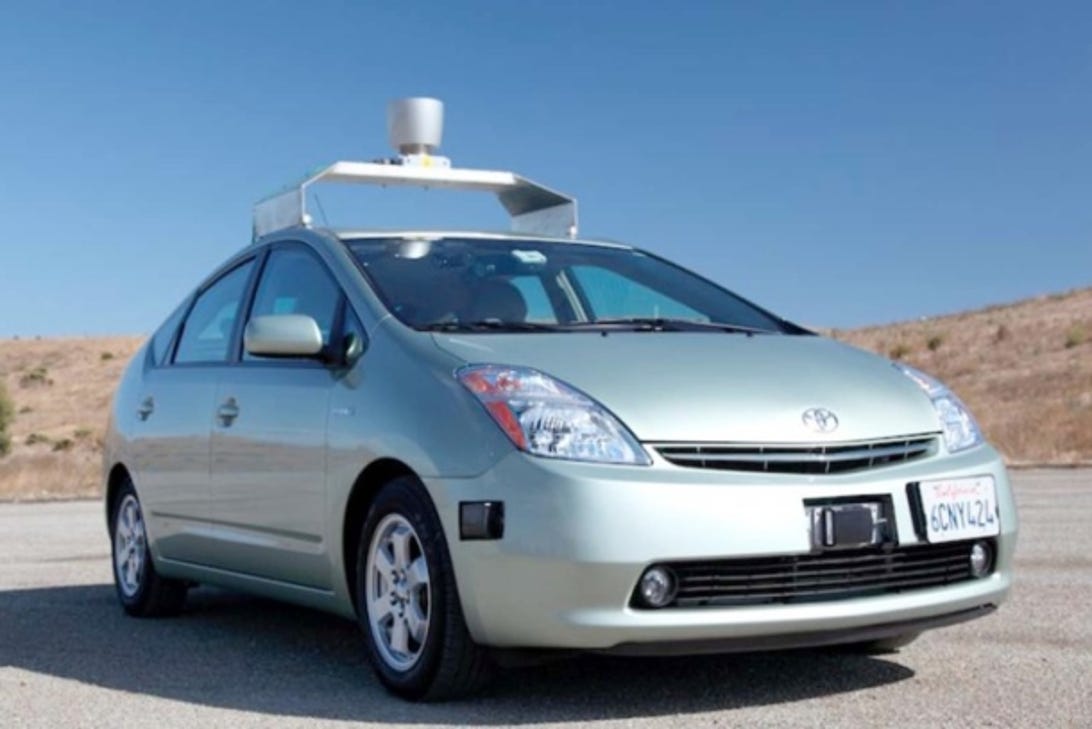One of Google's driverless cars.