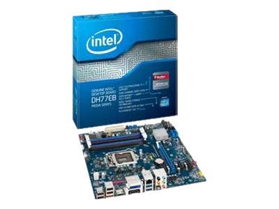 Intel Desktop Board DH77EB - Media Series - motherboard - micro ATX