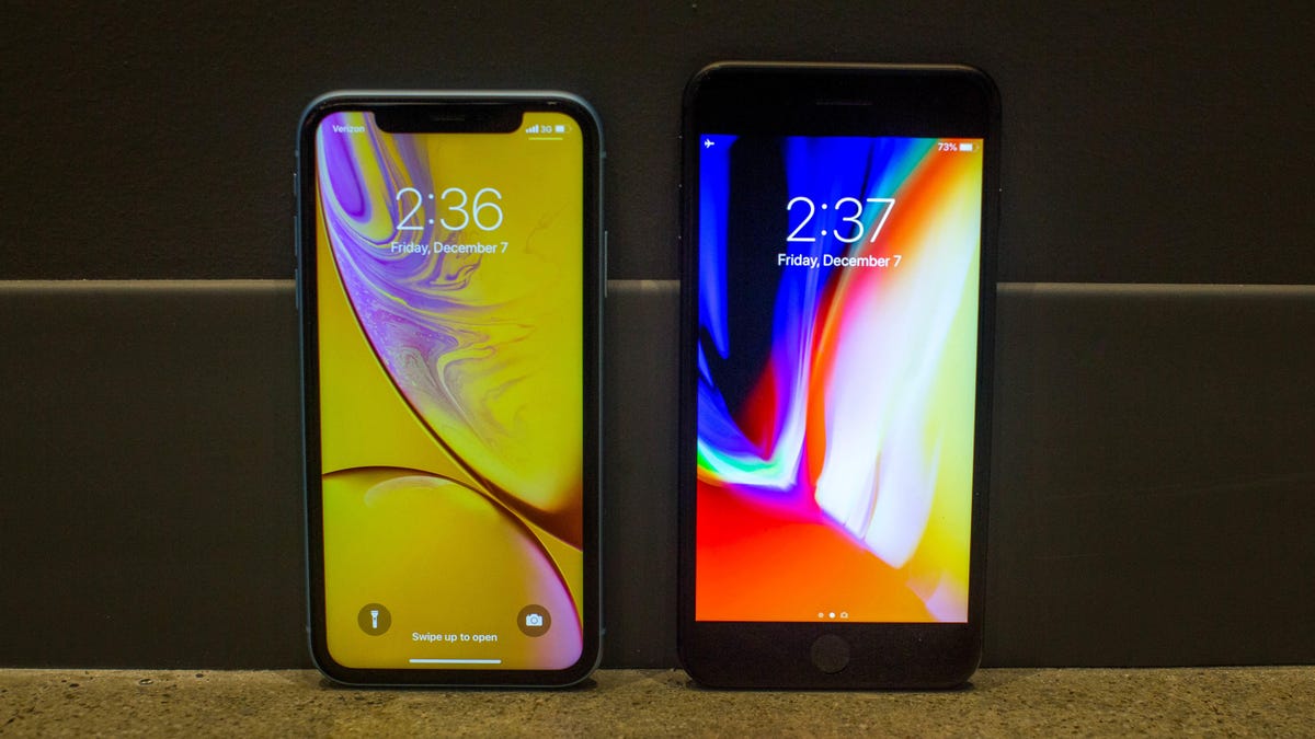 Iphone Xr Vs Iphone 8 Plus Specs You Can Still Get These Older Phones For Cheap Cnet