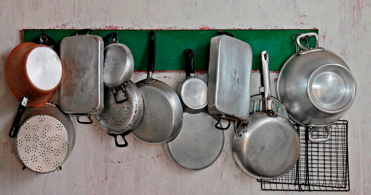 How To Properly Your Pots And Pans Cnet - Pots And Pans Wall Rack Ikea