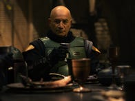 <p>Boba Fett takes a victory sip as his influence grows.</p>