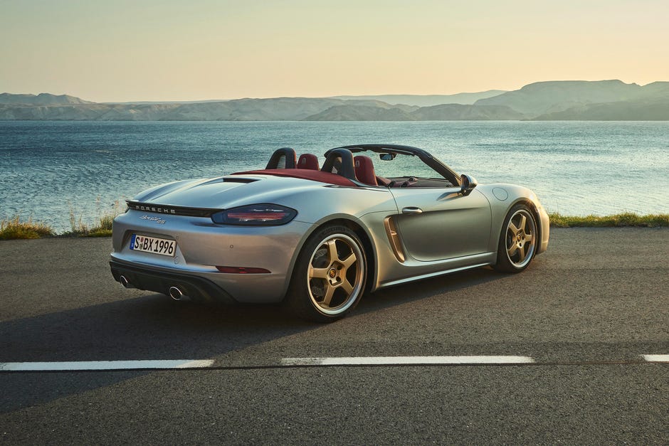 21 Porsche Boxster 25 Is A Celebratory Special Edition With Throwback Cues Roadshow