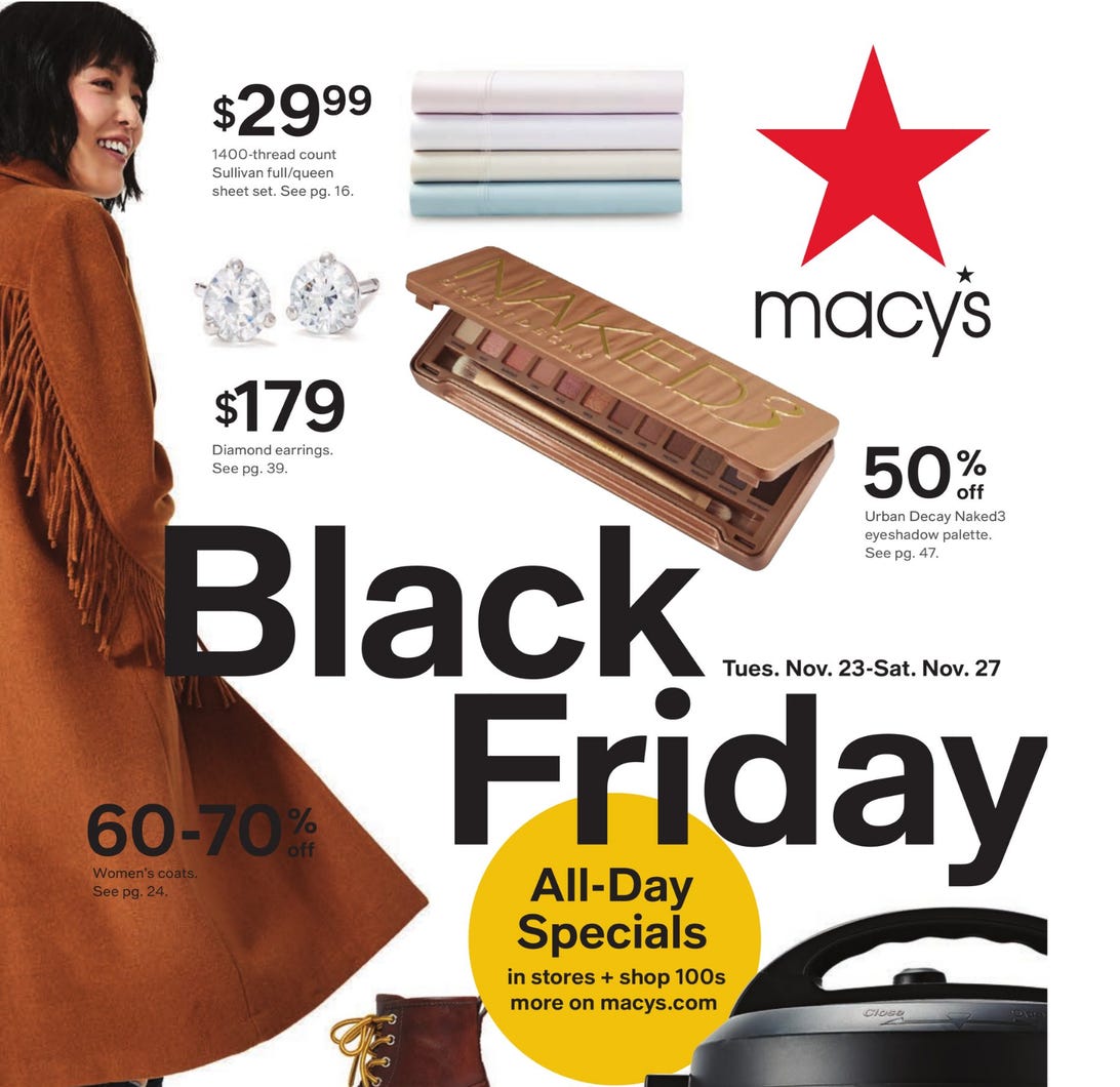 Macy's Black Friday Catalogue