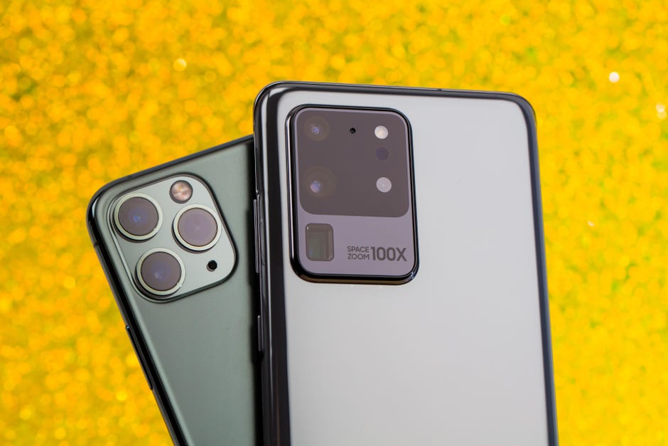 Galaxy S Ultra Specs Vs Iphone 11 Pro Max Pixel 4 Xl And Note 10 Plus Cnet