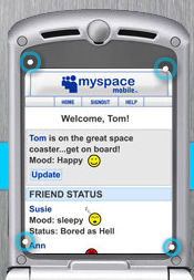 MySpace Mobile now richer for the mobile Web.