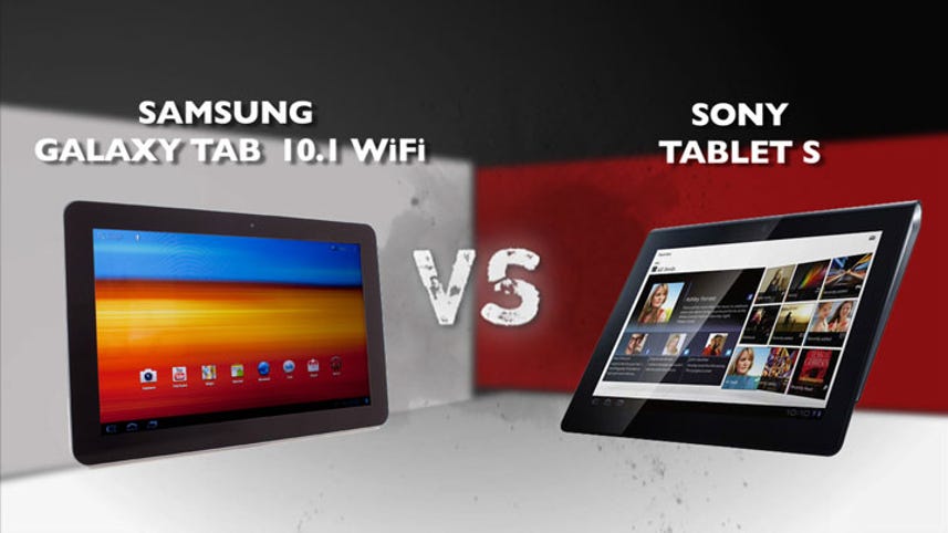 Samsung Galaxy Tab 10.1 vs. Sony Tablet S