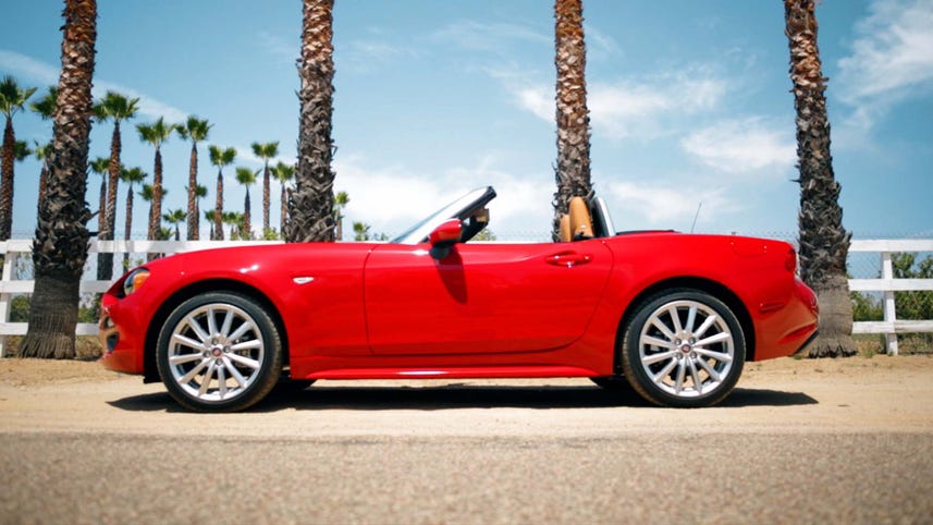 A classic Italian take on a Japanese icon: the Fiat 124 Spider